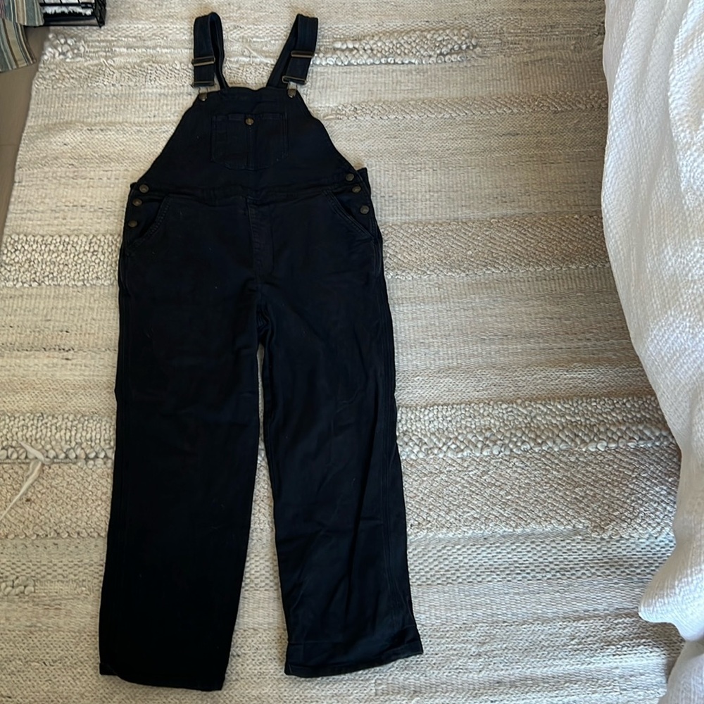 Faherty Brand Stretch Organic Cotton Overalls